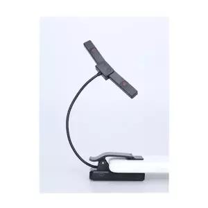 18LED 투헤드 보면대 악보 램프 독서등 북라이트 집게형스탠드