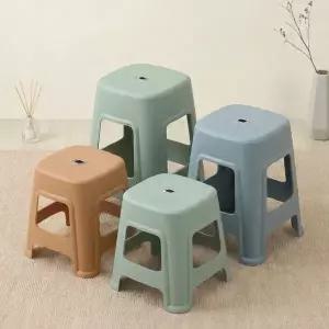 가벼운 다용도 보조의자 화장대 식탁 욕실 스툴 소중대 3color