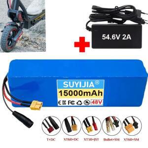 48v 15Ah 1000w 13S3P 18650 리튬 이온 배터리 전기 스쿠터(BMS + 포함)