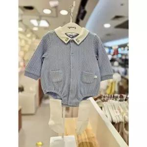 [아가방] 세이브존03 아가방 노디 꽈배기 바디수트(양말) YA01T527505Y (S52087167)