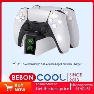 플스호환 컨트롤러 충전기 용 DualSense 스테이션 PlayStation5 무선 게임 듀얼 도크 스탠드