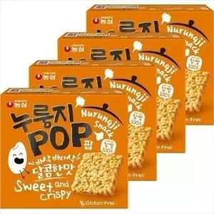 농심 누룽지팝 142gx4개