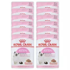 로얄캐닌 키튼 그레이비 85g 12P 고양이 파우치 사료 고양이파우치 고양이사료 반려묘습식사료 고양이습식