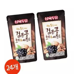 삼육 검은콩 호두 아몬드 두유 190ml 24개 홈베이킹