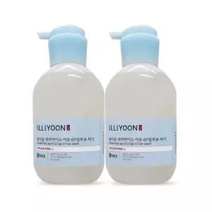 일리윤 세라마이드 아토 6.0 탑투토 워시 500ml 약산성 샴푸 겸용 2개 Ss