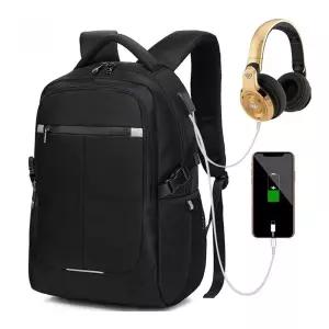 회사원 출장 출근용 서류 백팩 노트북 남성 USB연결 [aA03809]