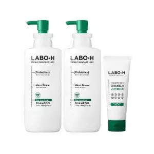 라보에이치 탈모케어 두피강화 샴푸, 400ml 2개 +