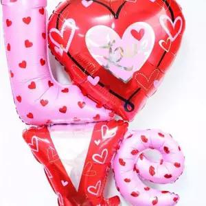 호일풍선 러브 LOVE 답례품 생일장식풍선 E417C