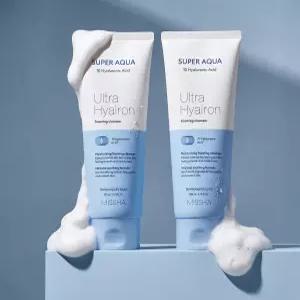 미샤 포밍 클렌저 수퍼 아쿠아 울트라 히알론 촉촉 수분 200ml, 2개