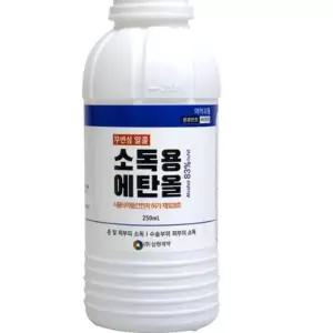 삼현 소독용 에탄올 250ml 10개 알콜 알코올 청소 유아컵 무향무취의약외품 C3AEE