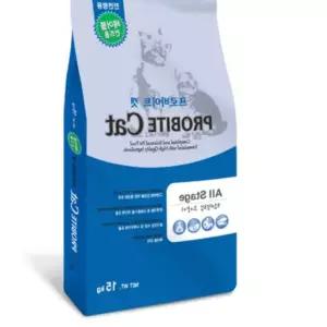 면역기능 소화개선 고양아사료 프로바이트 15kg+7.5kg 건식사료 균형잡힌영양 고양이모질 D8AE1