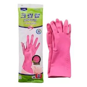 크린? 이무 고무장갑 M(중)x10개 라텍스 주방