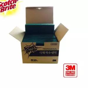 3M주방용품 브라이트 96 다목적 수세미20입 기타주방잡화 CF56C