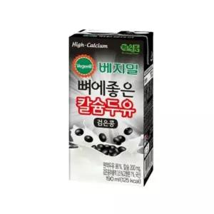 베지밀 뼈에좋은 칼슘 검은콩 두유 190ml x 72개