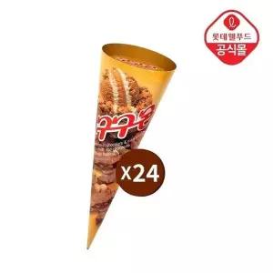 [셀러허브][롯데] 구구콘 올인 아이스크림 24개 세트 (S50835581)