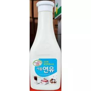 서울우유 연유 튜브 500g 으 연유 두유 분 HMR 간식