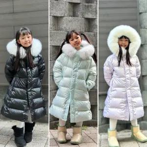 블랙야크키즈 여아 트윙클 롱다운 자켓