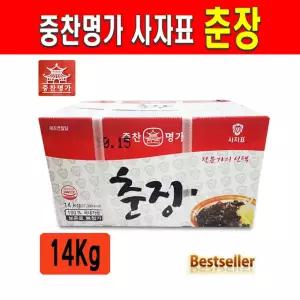 중찬명가 사자표 영화식품 춘장 14kg 짜장춘장/대용량춘장/영화식품춘장/볶음춘장/중찬명가춘장