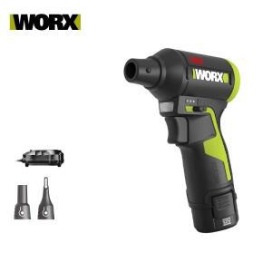 WORX WU094 12V 무단속 속도 조절 ESD 안전 브러시리스 리튬 사이클론 먼지 제거기 터보 팬 효율적인 청소