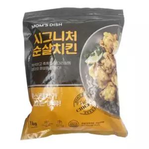 맘스터치 시그니처 순살치킨, 1kg, 2개