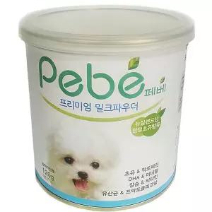 페베 프리미엄 밀크파우더 강아지용120g 1개