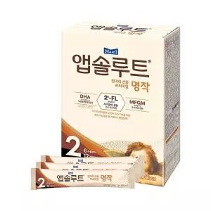 앱솔루트 명작 2FL 스틱분유 2단계 14g 20개입 1개