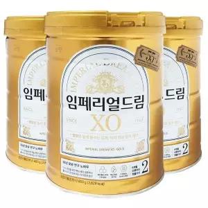 임페리얼분유 엑스오 골드 2단계 800g 3개