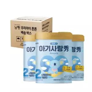 남양유업 아기사랑수 2단계 800g 3개 1박스
