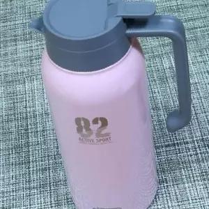 ( )스텐 텀블러 보온병 보냉병 사무실 1.4L 캠핑 학생 휴대용 원터치 개인용 보틀