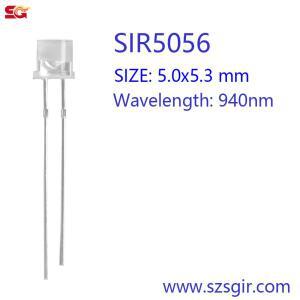 20개, 5mm 평면 , 940nm IR LED, SIR5056, 적외선 발광 다이오드
