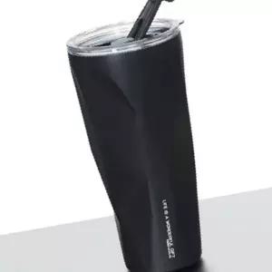 (옵션 900ml(블랙))보냉 900ml 휴대용 블랙 머그컵 보온 사무실 휴대용 학생텀블러