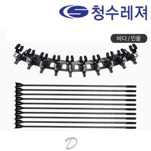 [NS홈쇼핑]청수레져 칸2 민물받침틀 10단 민물낚시 받침대[32468742]