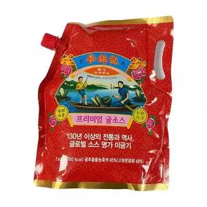 [보리보리/오뚜기]오뚜기 이금기 프리미엄굴소스 2kg (스파우트팩) 6개