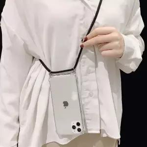 핸드폰 숄더 스트랩 도난방지 분실방지 목걸이 줄 갤럭시 S25 FE 엣지 울트라 플러스 투명 범퍼 케이스