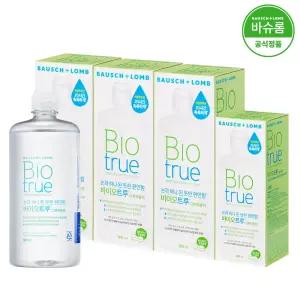 리뉴 바이오트루 500ml x3개 + 300ml 소프트 렌즈 세척액 렌즈세정액