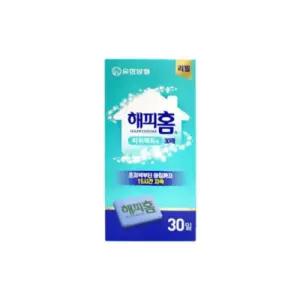 유한양행 해피홈 매트 모기매트 훈증기 리필30매 .