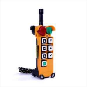 TELECRANE 이미 터 핸들 F24-6D  산업용 원격 컨트롤러 송신기 6 배속 버튼 스위치