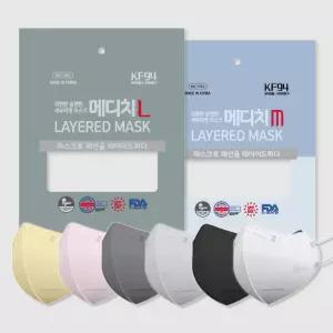 [꿈에그린]메디치(4중) KF94 새부리형 마스크 100매(25매입X4팩)