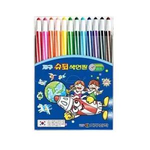 [하프클럽/셀러허브_여성트랜드패션]색연필 색칠 놀이 공부 미술 도구 12색