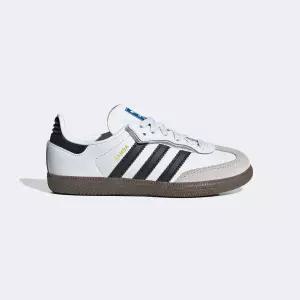 아디다스 삼바 오리지날 컴포트 클로저 칠드런 색상 FTWWHT/CBLACK/GUM5 JQ6391