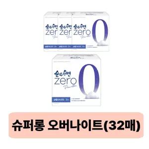 순수한면 제로 슈퍼롱 오버나이트, 8매, 4개