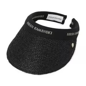헬렌카민스키 [세일 시즌한정] 26SS 비앙카 바이저 HAT50265 CHARCOAL BLACK LOGO
