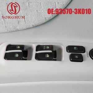 SORGHUM 전방 좌측 전기 제어 파워 윈도우 스위치 현대 소나타 2005 NF 93570-3K010