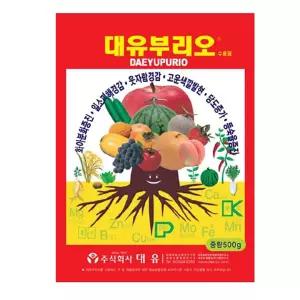 부리오 Du 500g 웃자람경감 당도증가 화아분아 착색