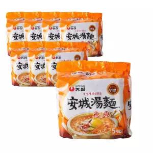 농심 안성탕면, 125g, 40개