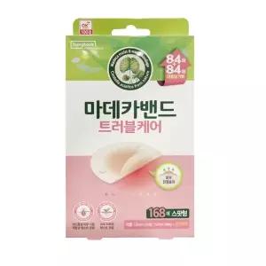 여드름패치 대용량 마데카 습윤 밴드 트러블케어 168매 x3개 스팟형 피부 진정