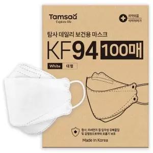 탐사 KF94 데일리 방역 보건용 마스크 대형 개별포장