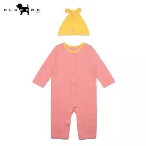 [블루독][블루독베이비(BLUEDOG BABY)] 캔디 쭈글이 우주복SET (택가격 65000원)