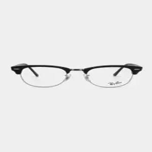 레이밴 RB5154 2000 53mm 블랙 하금테 안경 RayBan