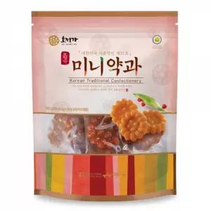 호정가 미니약과 180g/약과/어린이/유치원/간식/어른/어린이집/꿀약과/아이들/꼬마/옛날/탕비실/장인